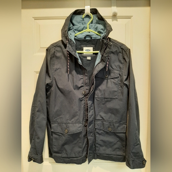 Mens Old Navy Long Jacket (medium) - Picture 3 of 7